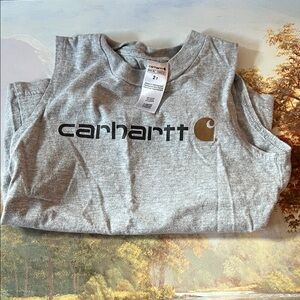 Carhartt Heather Gray Kids Tank Top